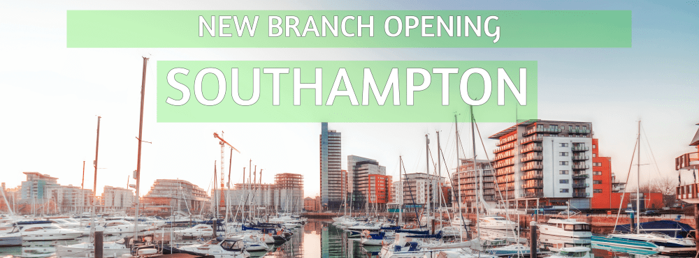We are pleased to announce the opening of our new branch in Southampton